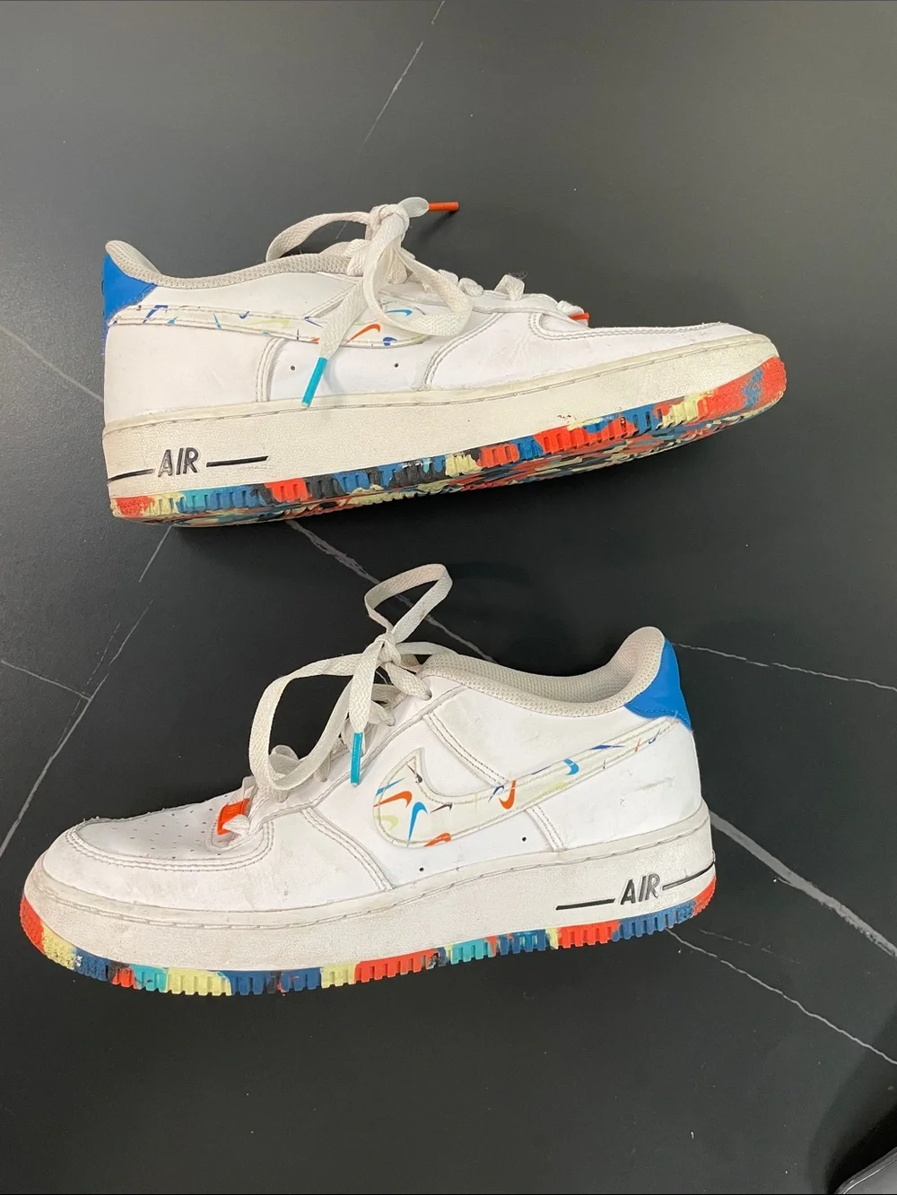 NIKE AIR FORCE 1 LV8 GS SWOOSH PACK FTL-08-129